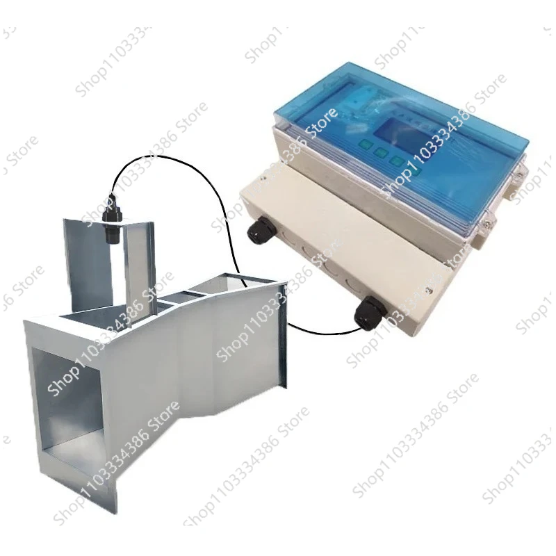 Parshall Flume Open Channel Flowmeter Water Ultrasonic Flow Meter