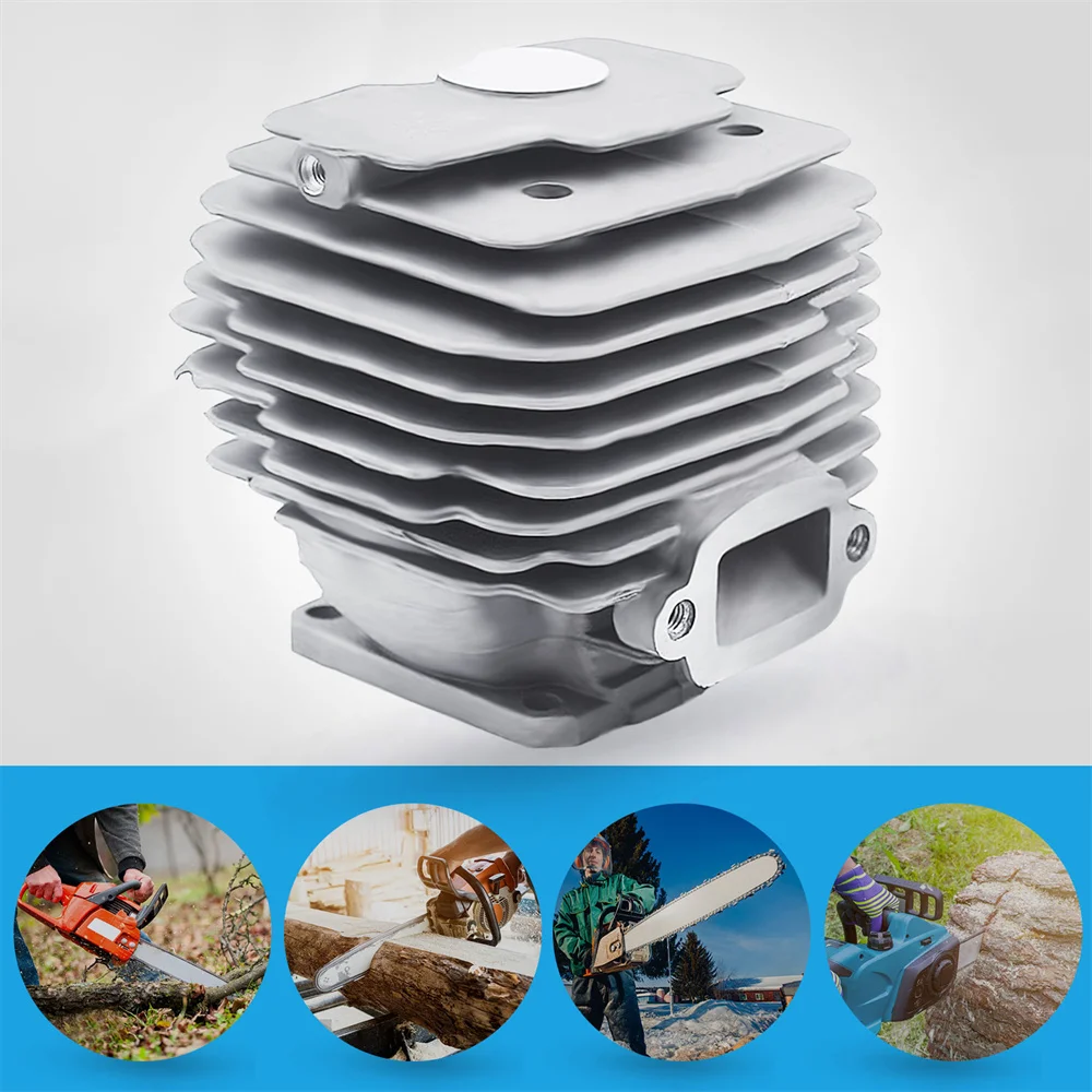46mm Chainsaw Super AV WB Cylinder Piston Gasket Kit For Stihl 028 Chainsaw 1118 020 1203 w Fuel Line Filter Bar Stripe