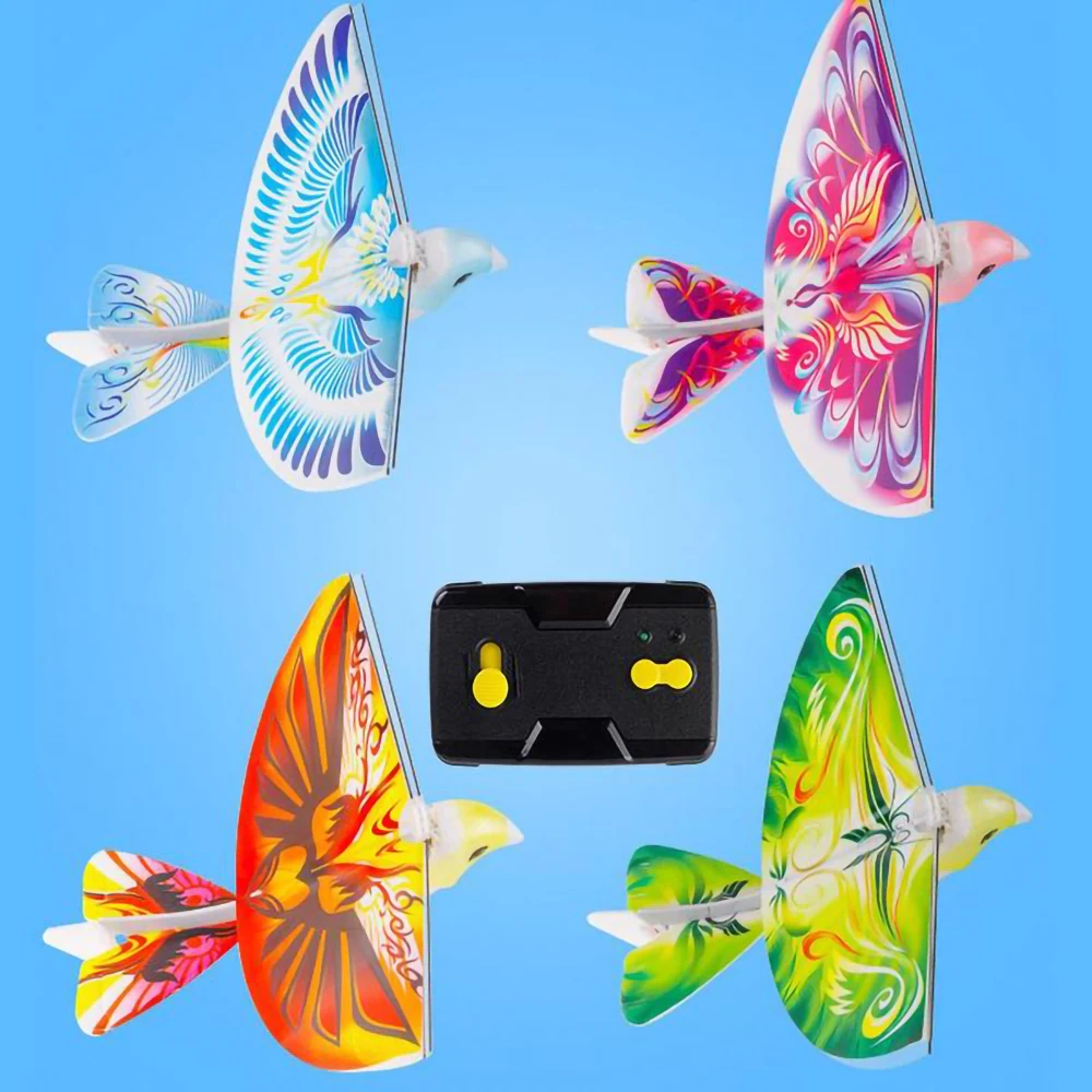 2.4 GHz Bird Toy RC Flying Bird Toy Highly Simulation 2.4GHz Télécommande E-Bird Enfants Kid Toy (Orange) WAN® - Jeux - Jouets
