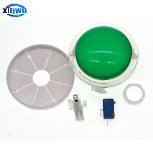 Tombol Tekan Lampu 100mm Besar Sakelar Penjawab Led Menyala Irama Video Mesin Penjual Otomatis Permainan Musik Bagian Pinball Arcade Koin 10 bagian pinball penjualan terbaik - №