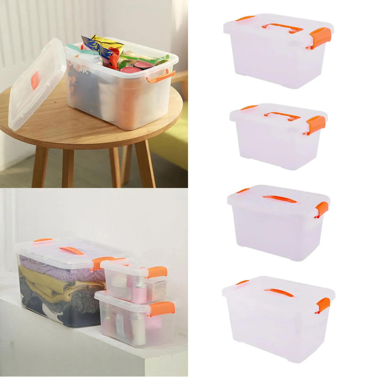 Building Blocks Storage Box Hair Accessories Storage for Bobbins Scrapbooking
