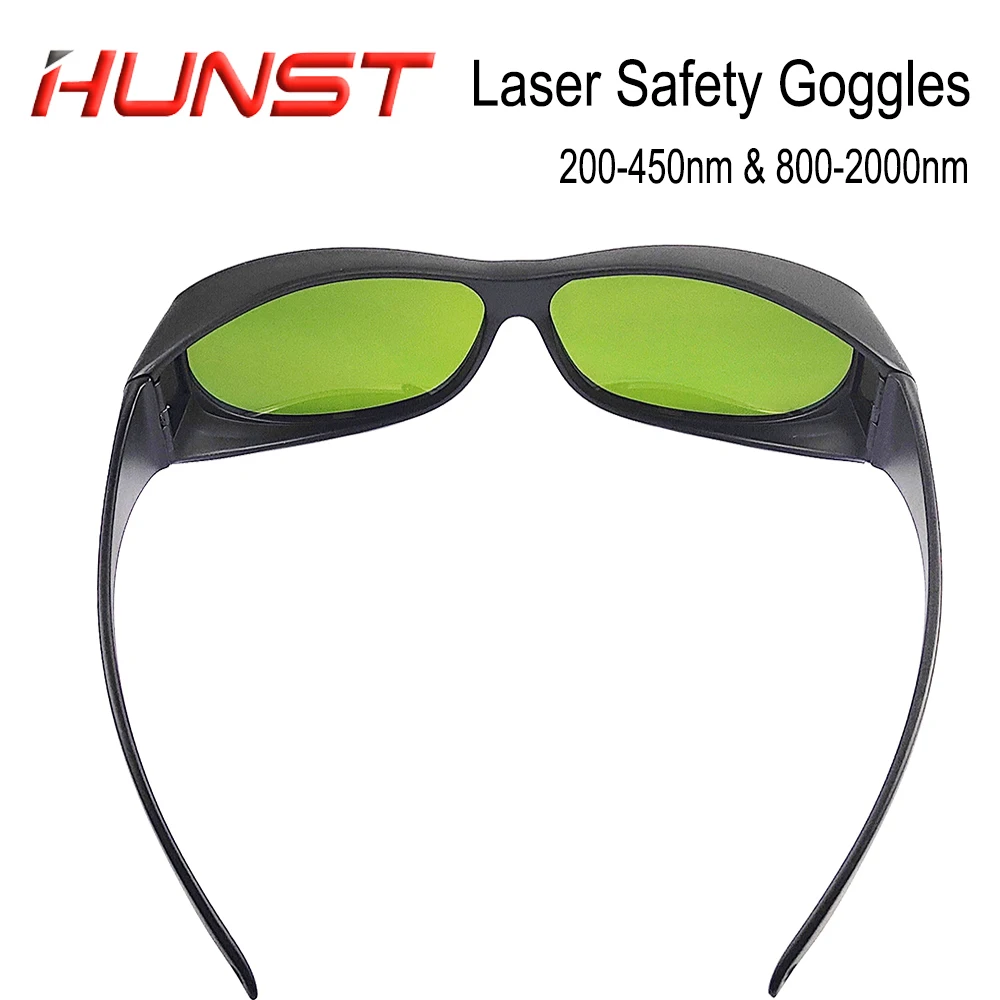 HUNST 200-450nm & 800-2000nm OD6 Laser Welding Cutting Protective Glasses 1064nm Infrared UV Laser Safety Goggles