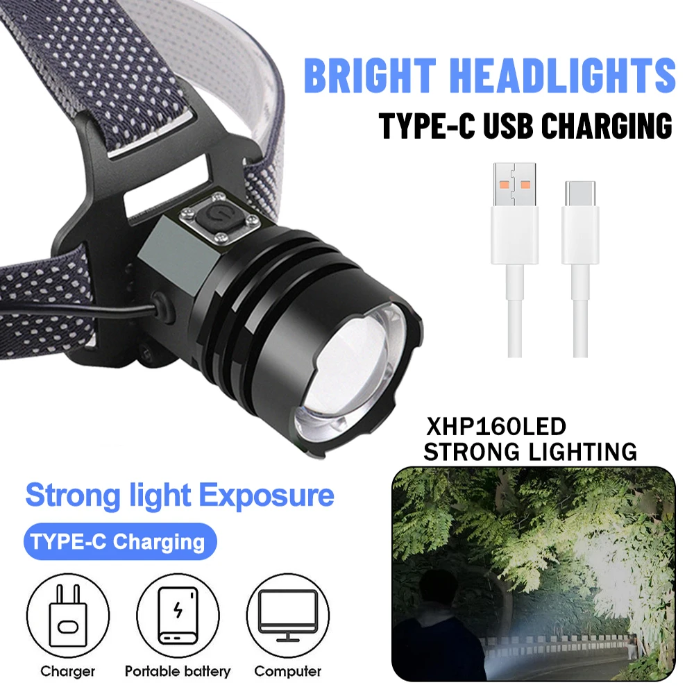 XHP160 LED Headlight Powerful  - đánh giá và giá Outdoor Adventure Zone