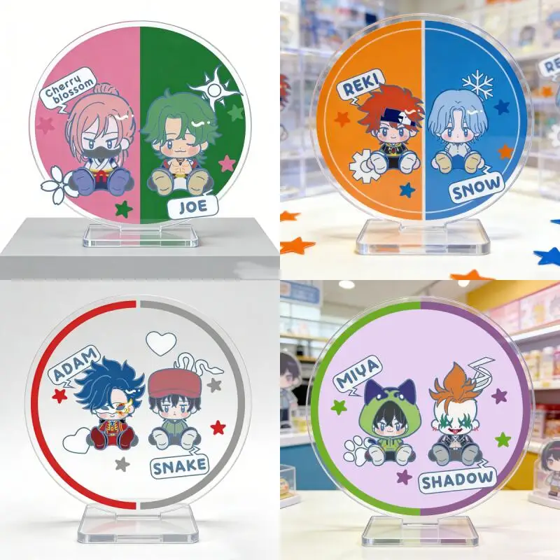 

Акриловая подставка для фигурок Sk8 The Infinity: Чёрри Блоссом, Джо, Адам, Снейк, Мия, Шэдоу, Реки, Сноу. Аниме-атрибутика, подарок.