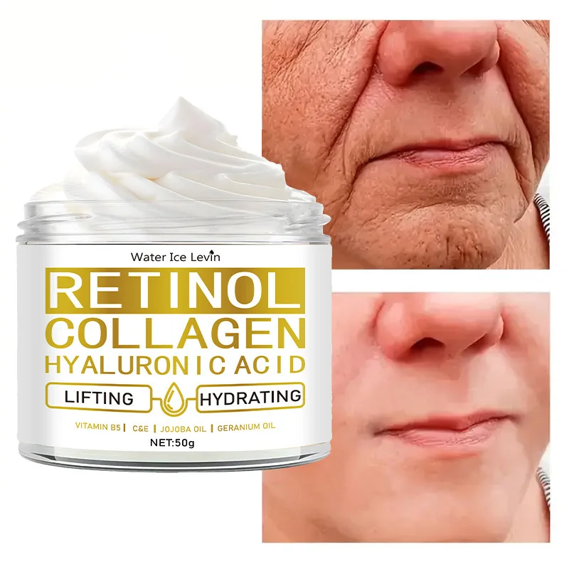 Water Ice Levin Retinol Cream 50g Deep Hydrating Cream for Intensive Moisture and Skin Nourishment