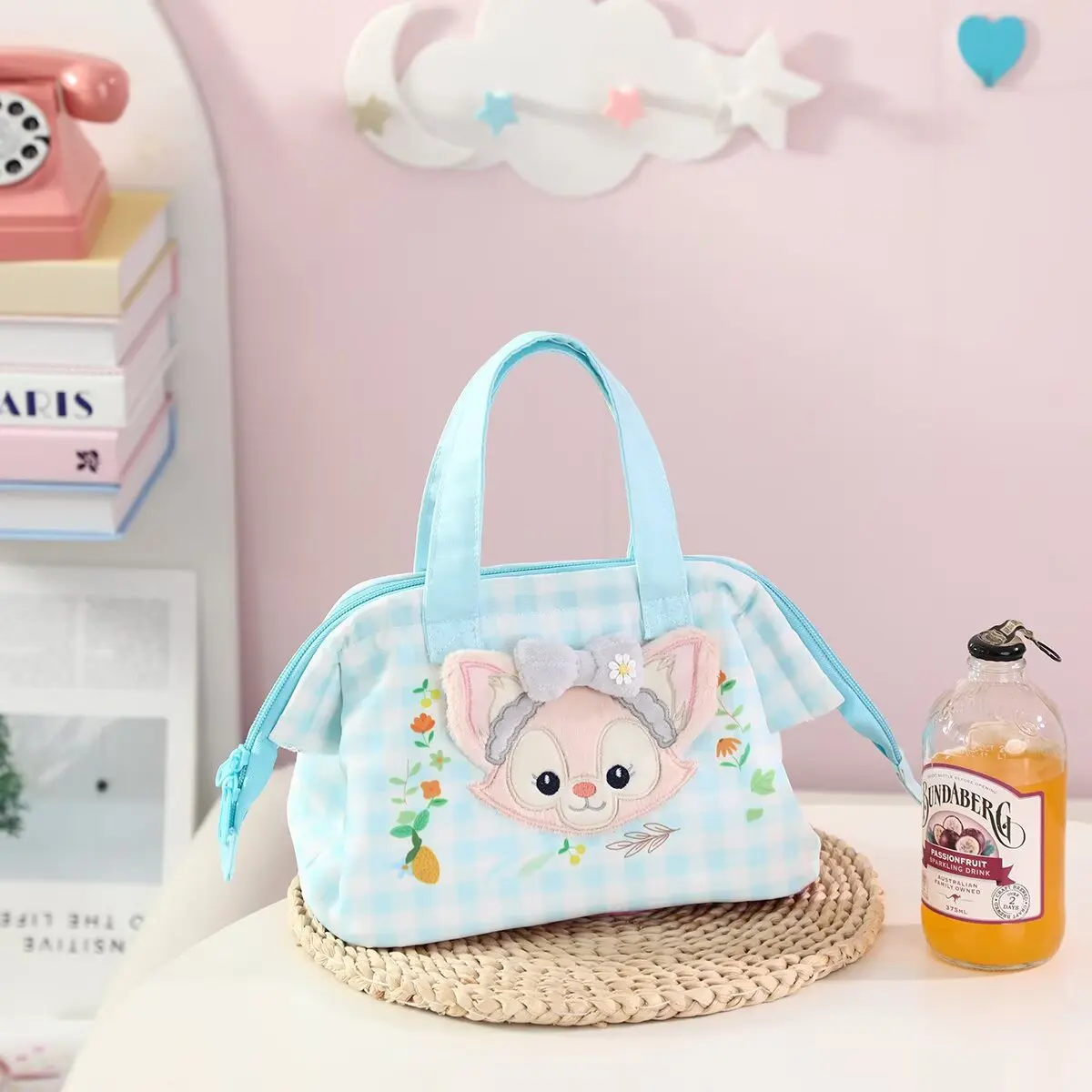 

Плюшевая сумка-бенто Диснея, кукла LinaBell Cookie Ann, игрушка Olu Mel StellaLou, подарок Kawaii, удобный для детей