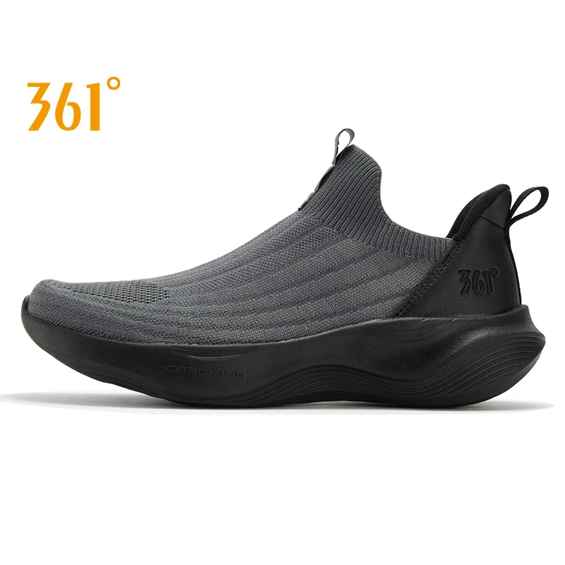 

Мужские кроссовки 361 градус, удобные кроссовки без шнуровки с дышащей сеткой, амортизирующие мужские кроссовки на мягкой подошве 672542215F