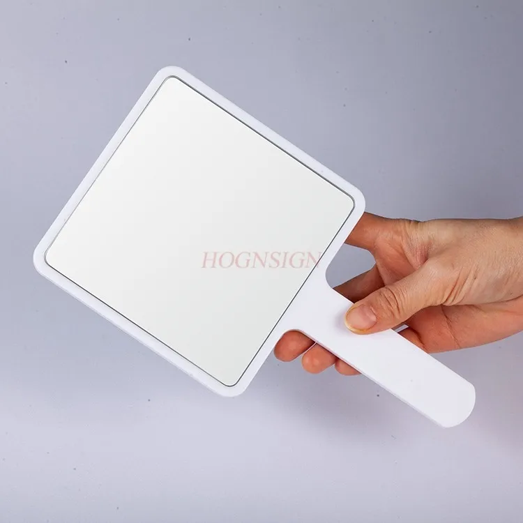 Handheld mirror, makeup mirror, high-definition embroidery, portable for beauty salons