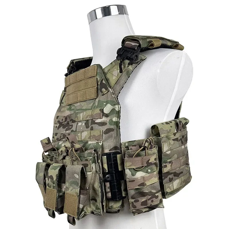 H Win Lightweight Multi-Functional Tactical Protective Vest Quick Release Waist Seal Assembly Personal Defense Equipment Safety