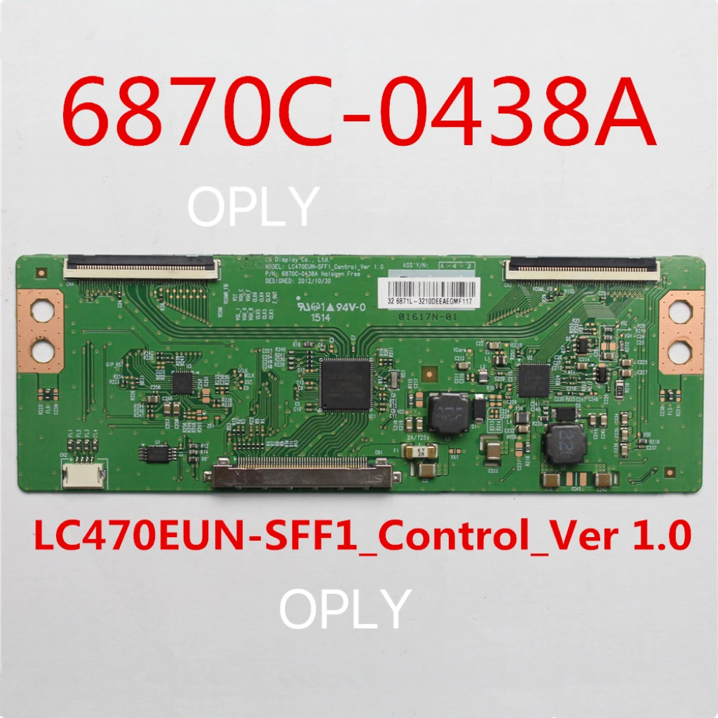 

T-Con Board For 6870C-0438A LC470EUN-SFF1_Control_Ver 1.0 T-CON BOARD for LG TV ...etc.