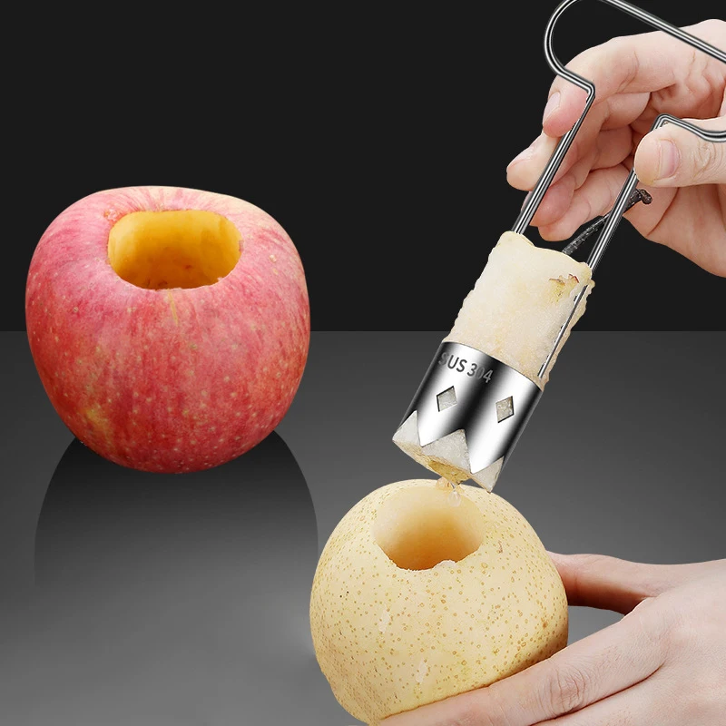 Red Bell Pepper Seed Corer, Upgrade Universele Apple Corer Tool, Multifunctionele Rvs Pepper Corer Seed Remover Tool