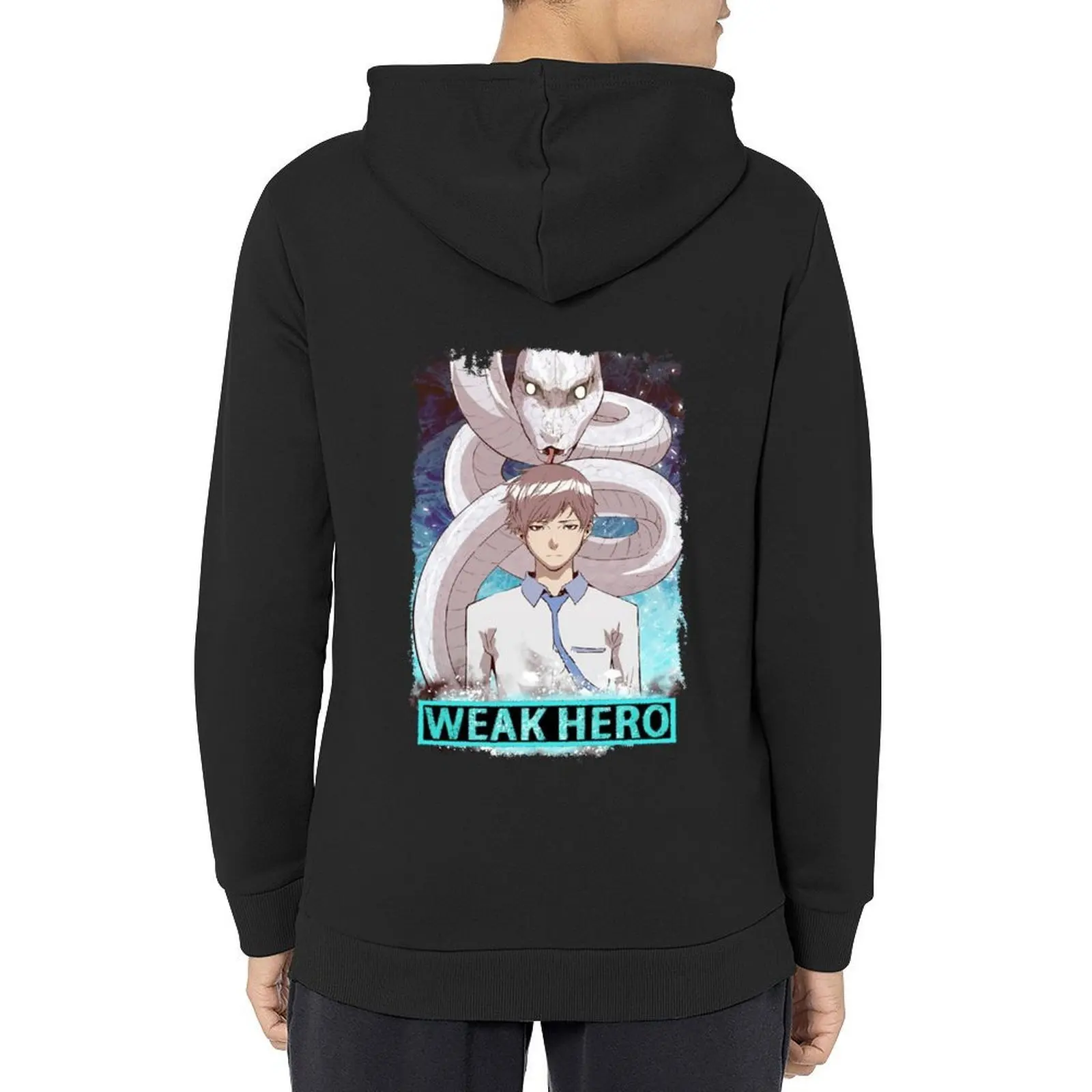 

Weak Hero - White Mamba Hoodie korean clothes korean autumn clothes anime clothing autumn clothes new in hoodies & sweat-shirt