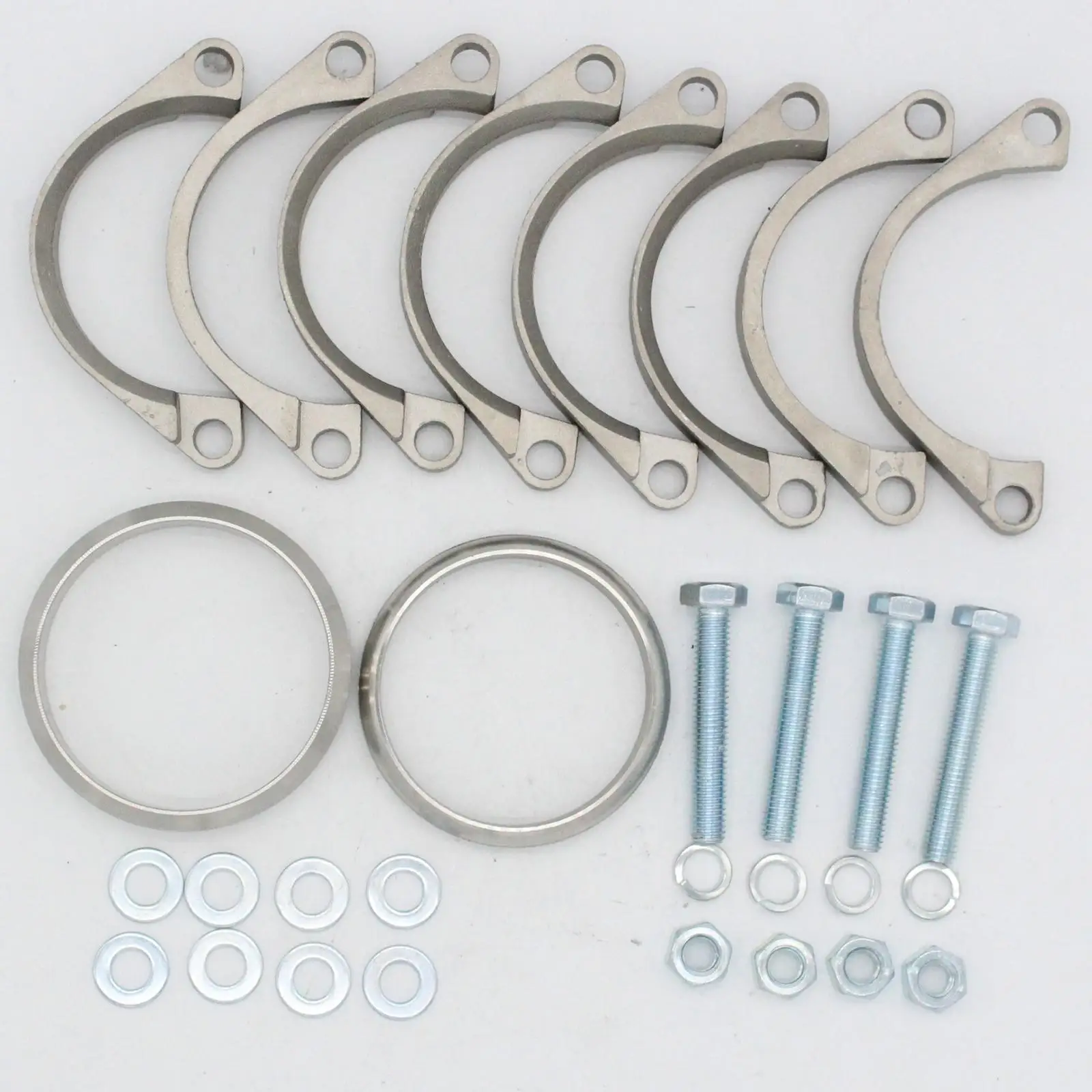 Lohobby Exhaust Flange Repair Clamp Kits ,18101405737 ,Replacement x8R0092, Fit