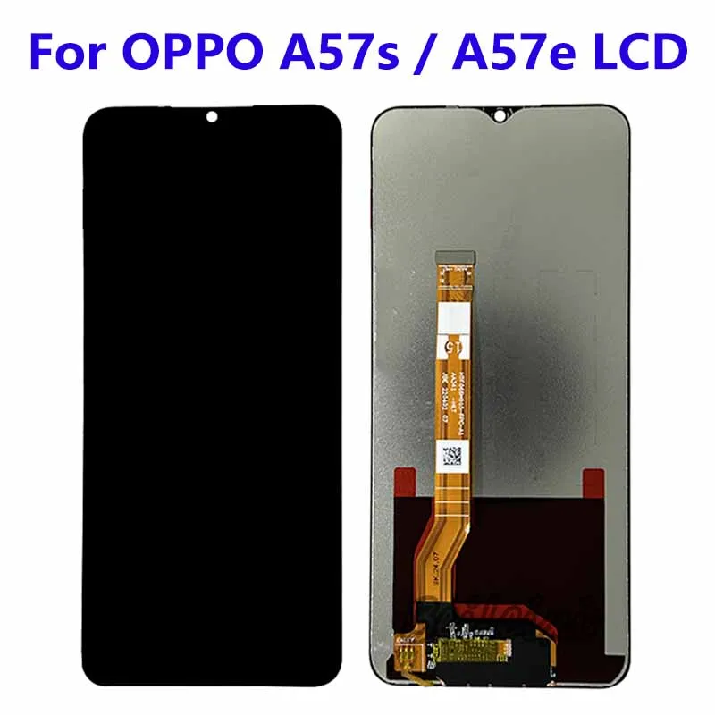 For OPPO A57e CPH23870 LCD Display Touch Screen Digitizer Assembly For OPPO A57s CPH2385 LCD Replacement Accessory