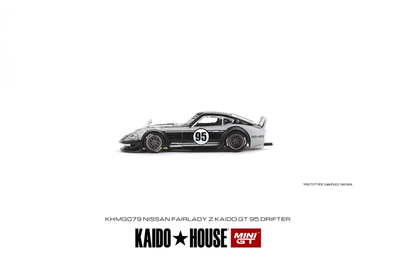 MINI GT KAIDO HOUSE 1:64  Open Front Cover Nissan Fairlady Z 95  Car Model