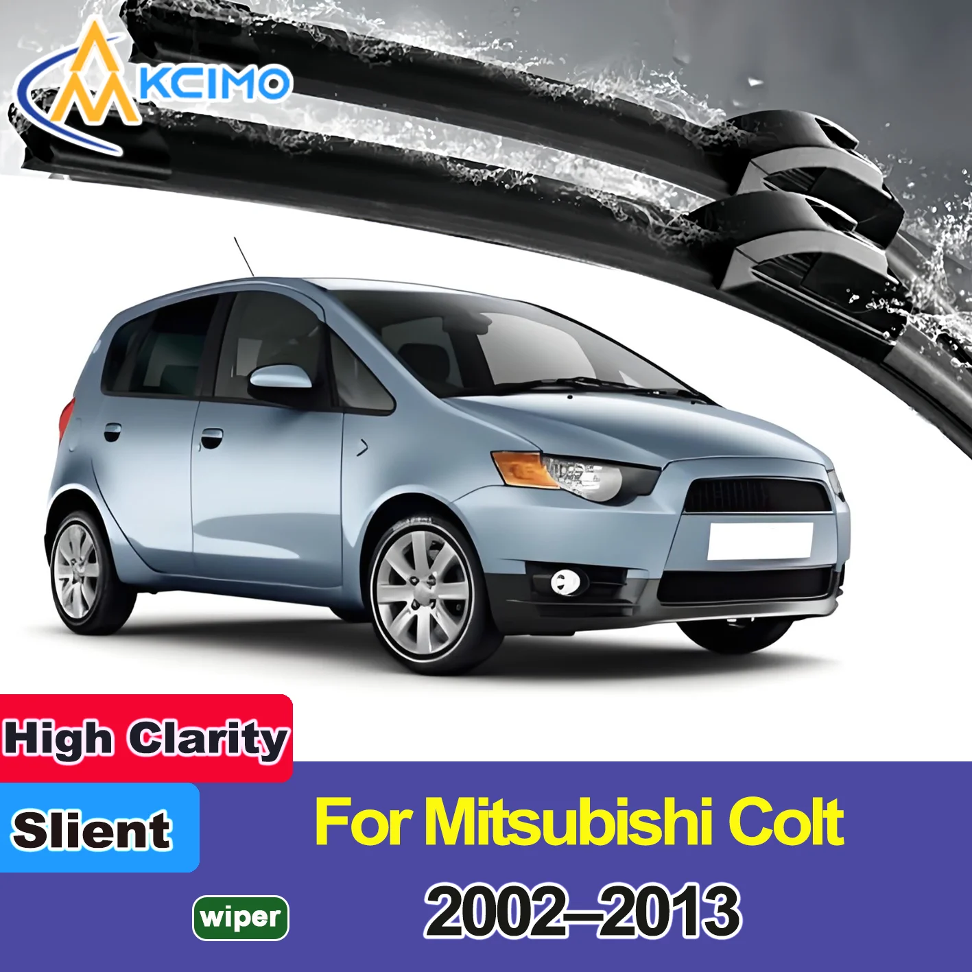

2PCS New Front Windshield Wiper Blade for Mitsubishi Colt Z30 2002-2013 Front Windshield Auto Wipers Blade Accessories 2013 2012