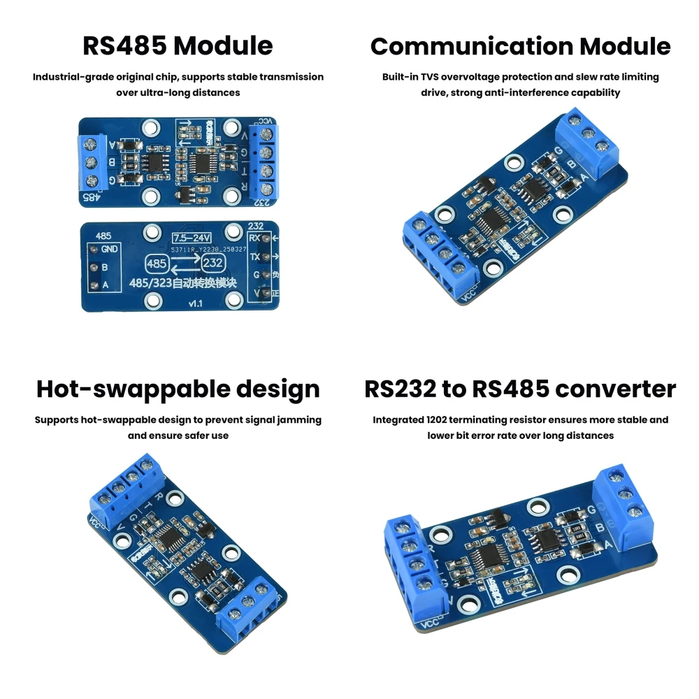 RS232 To RS485 Modu…