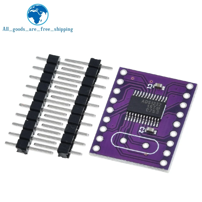 CJMCU-1232 ADS1232 24-bit Ultra Low Noise Analog to Digital Converter ADS1232IPWR For Arduino STM