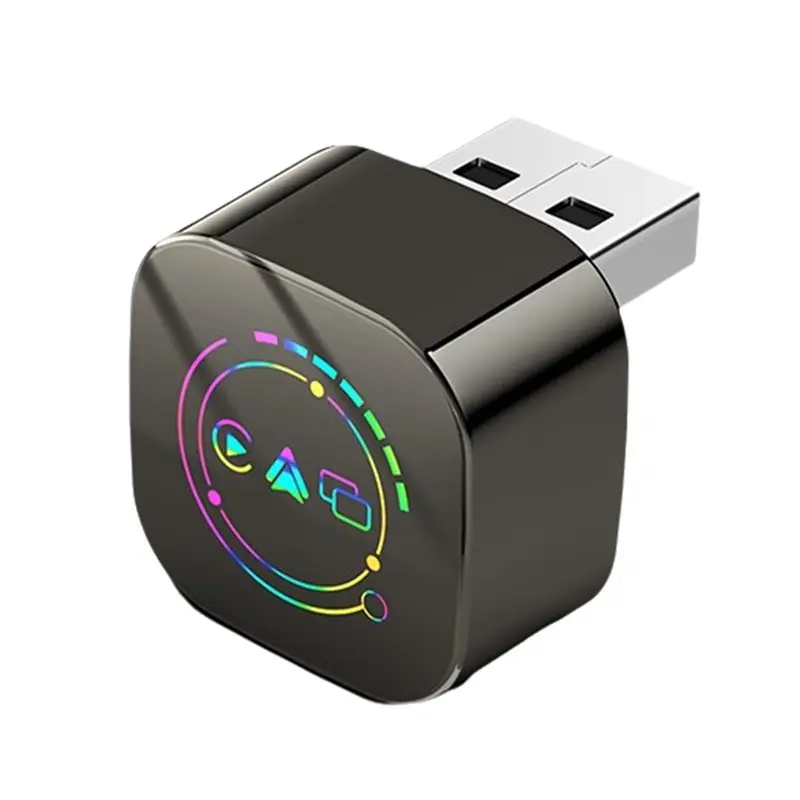 

USB-адаптер Plug & Play для беспроводного CarPlay, 3-в-1, беспроводной CarPlay, Android Auto, Smart CarPlay Box