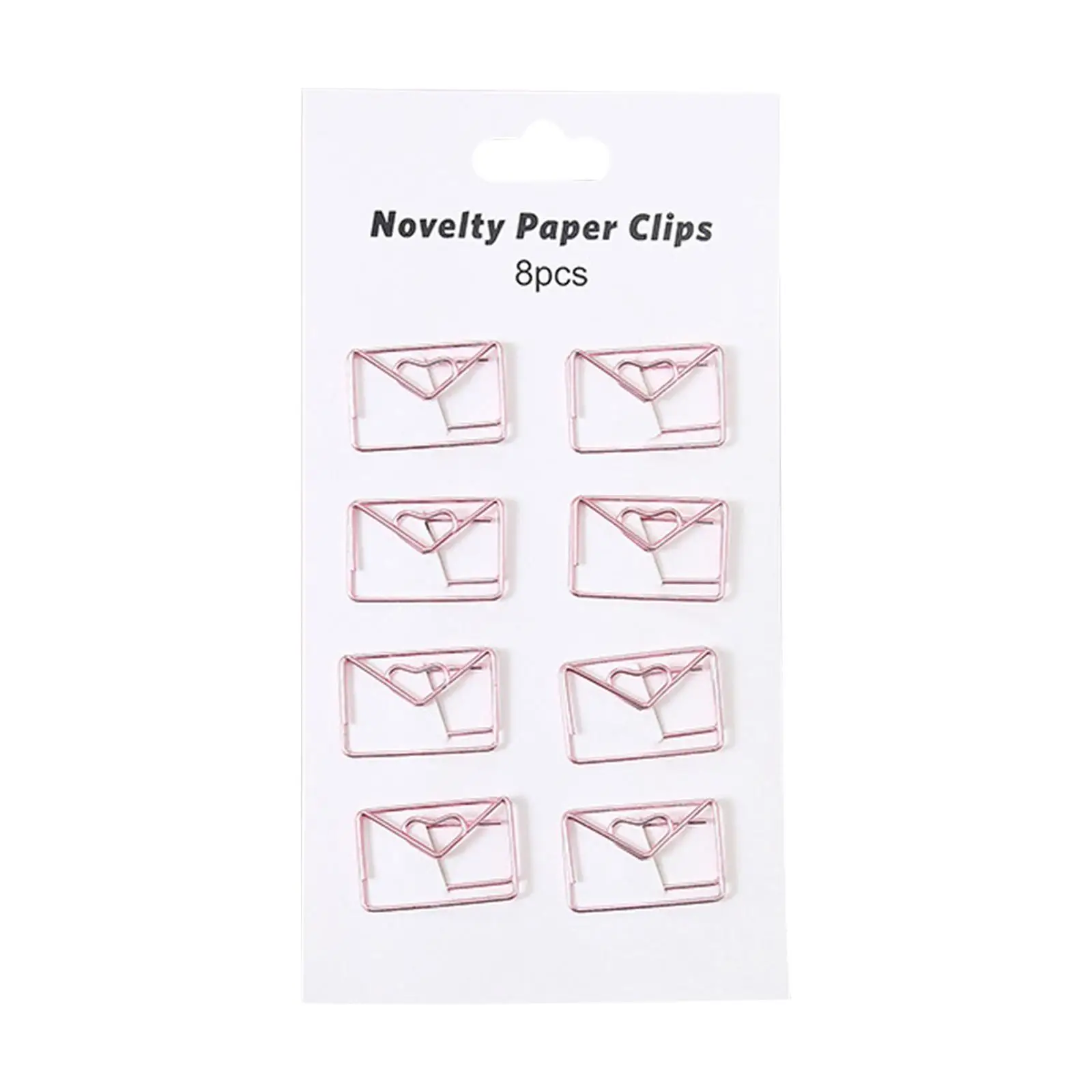 2-4pack 8x Novelty Paper Clips Metal Party Invitation Card Document Organization