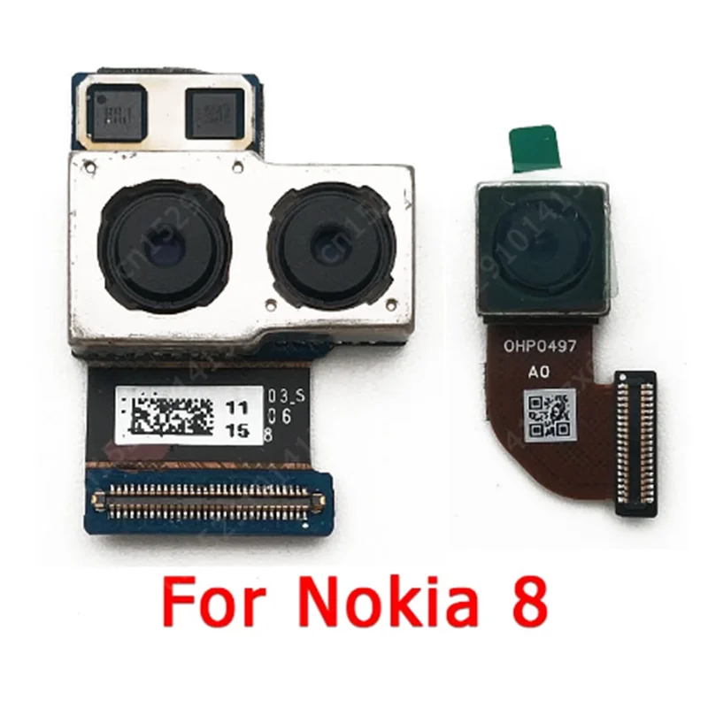 Big Main Back Rear Camera For Nokia 7 Plus 7.1 8 8.1 Small Module Front Facing Flex Cable