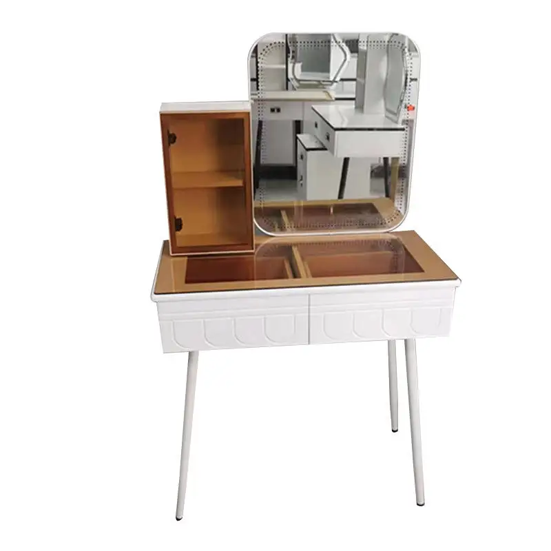lk-Lighted Vanity Dressing Table Drawer for Bedroom Living Room for Apartment Manufactured Celebrity Home Source#