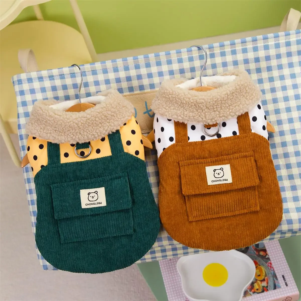 Classic Winter Warm Dog Coat Jacket Windproof Dog Clothing for Small Dogs Clothes Chihuahua Clothes Pet Apparel