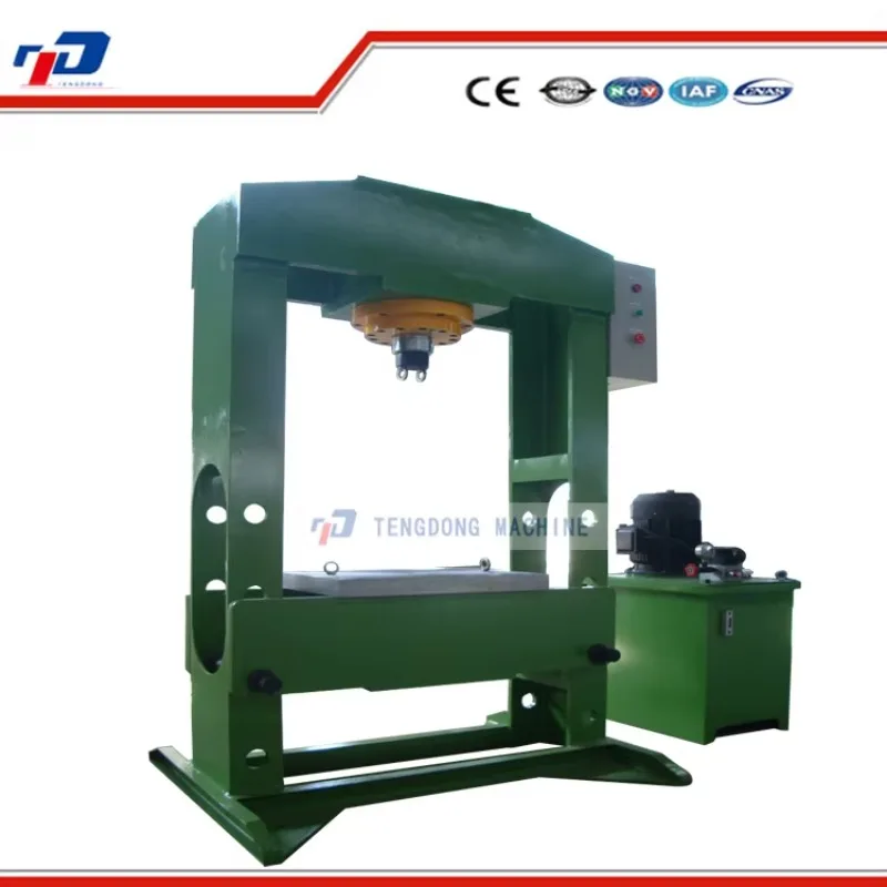 YLM-40T H Frame Hydraulic Press Machine 4kw Motor 380V/220V Mini 500KN Force 31.5MPa Pressure
