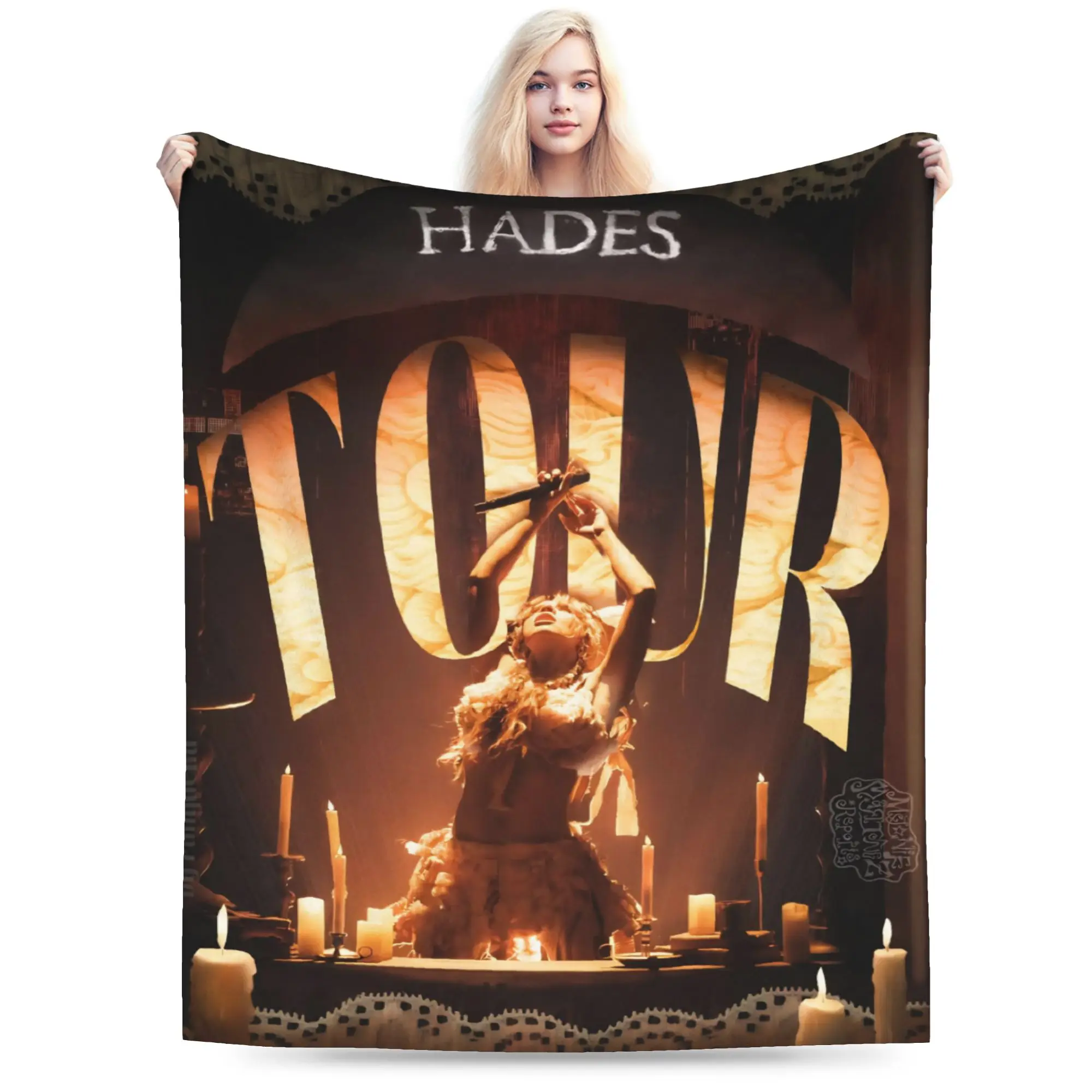 HADES SACRIFICE Melanies Martinez Merch Blankets Lightweight Thin Velvet  Throw Blankets Comfortable Bedspreads