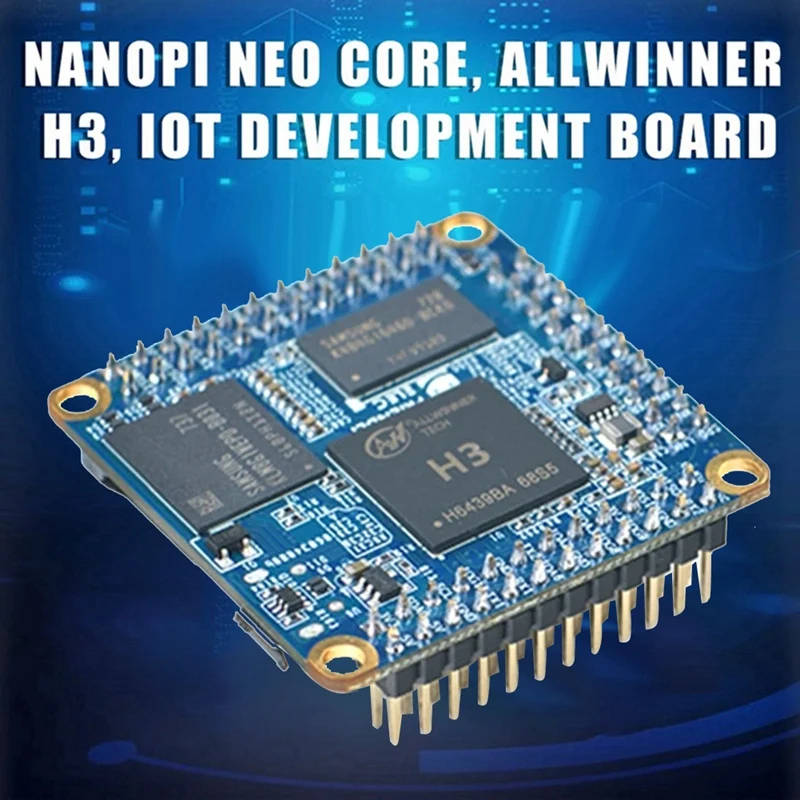 Nanopi NEO Core Allwinger H3 Quad Core Board 256MB+4G With Micro-USB Line-Weld Pin Header