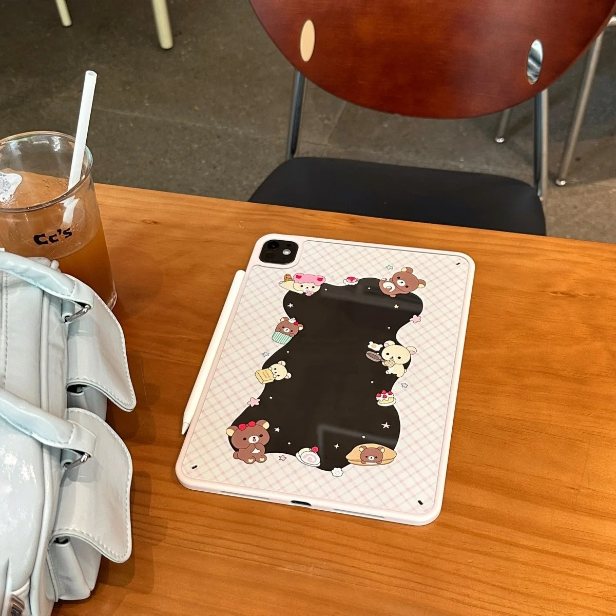 حافظة لجهاز آيباد ميني 6/7/A16/Air 11/13/Pro11/13 2024/2025/Air 5th/Air 4th Star غطاء لوحي