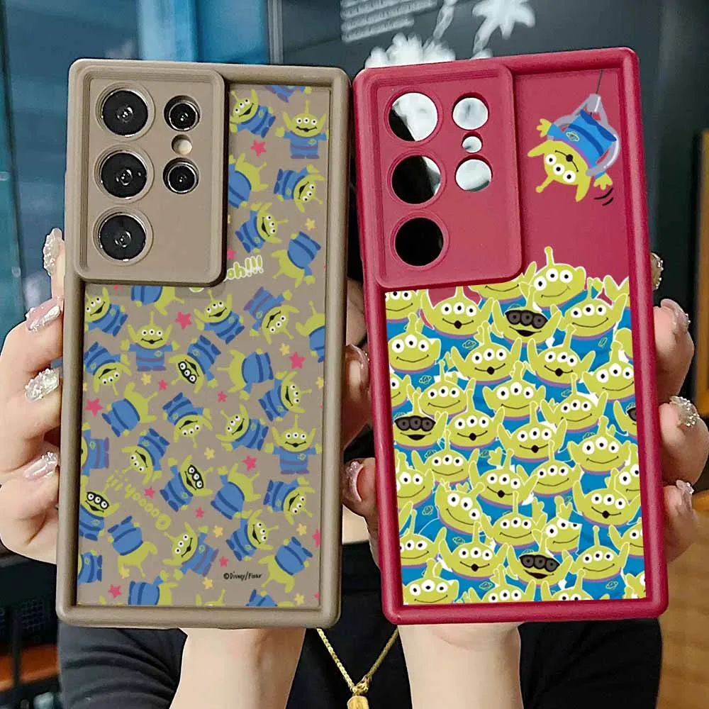 Disney toy story alienígena para apple iphone 17 17air 16 16e 15 14 13 12 mini 11 pro max olho escada caso de telefone funda capa escudo