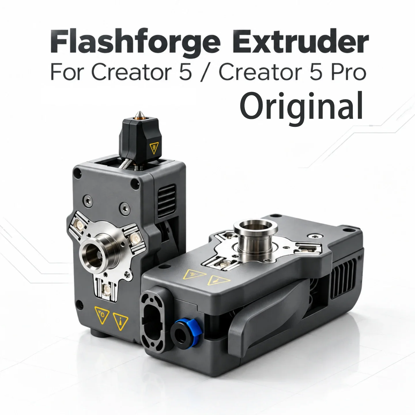 Flashforge Extruder For FLASHFORGE Creator 5 / Creator 5 Pro Offical Extruder Parts For Flashfirge C5 C5 Pro 3D Printer Accessor