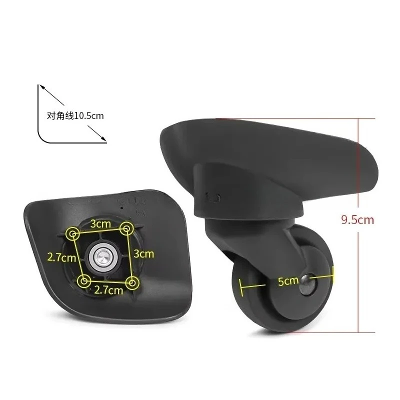 2026 Hot Sale W153 Paul luggage wheel replacement POLO luggage accessories 9025 universal wheel password box wheel replacement