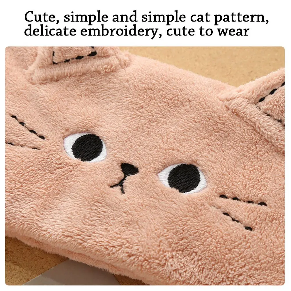 Elastic Hair Accessories Cute Wash Face Headbands Cat Hairbands Headwear Turban