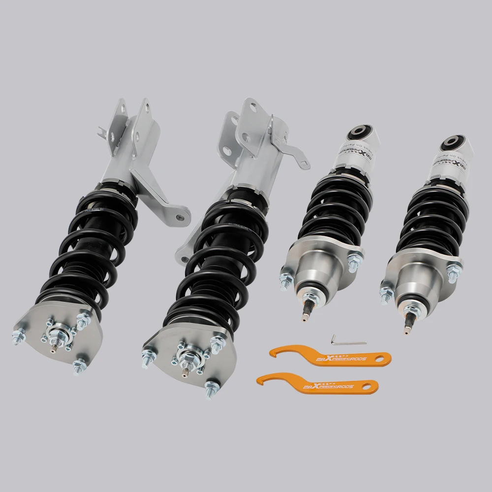 Coilover Struts Kit For Honda Civic EM2 2001-2005 24 Ways Adj. Damper Coilovers Shock Absorber Coilover