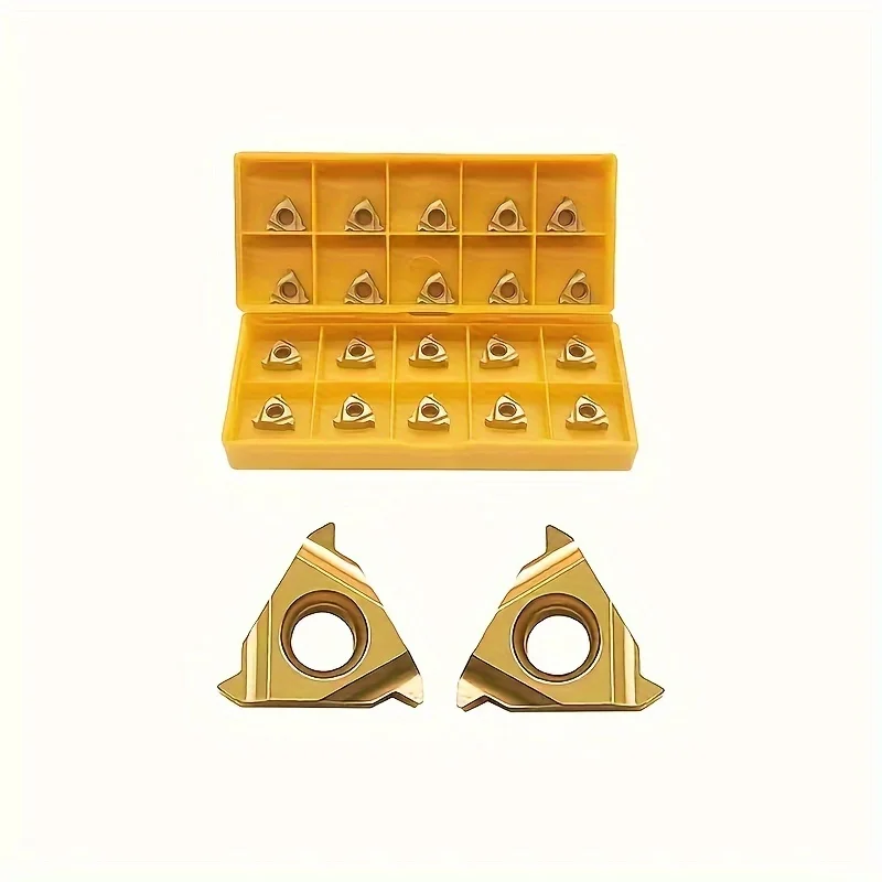 

80pcs Carbide Inserts (40×11IR+40×11ER AG60) - For Steel/Stainless, CNC Lathe Turning Tools