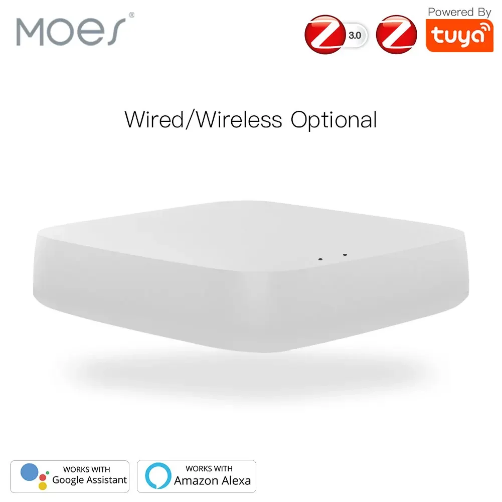 Tuya ZigBee Smart Gateway Hub Smart Home Bridge Smart Life APP télécommande sans fil fonctionne avec Alexa Google Home