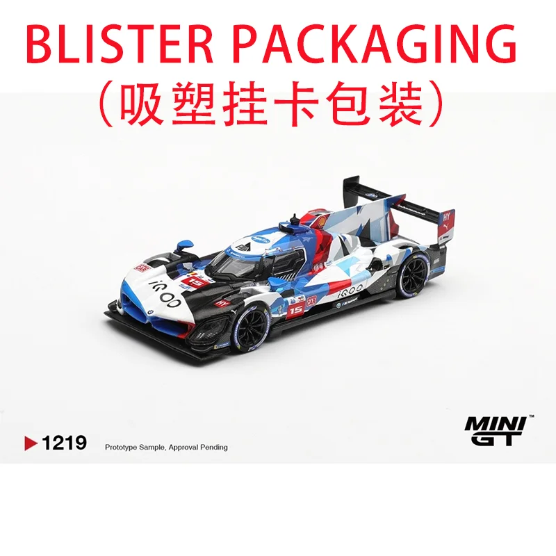 MINIGT 1:64 Subaru Impreza WRC98 #17 2000 Rally New Zealand BMW M Hybrid V8 Hypercar #15 BMW M TEAM WRT Alloy Die Cast Car Model