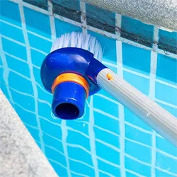 Practical Swimming Pool Brush Vacuum Cleaner High Quality Multifunctional Cleaning Accessories Small Suction Head Brushes