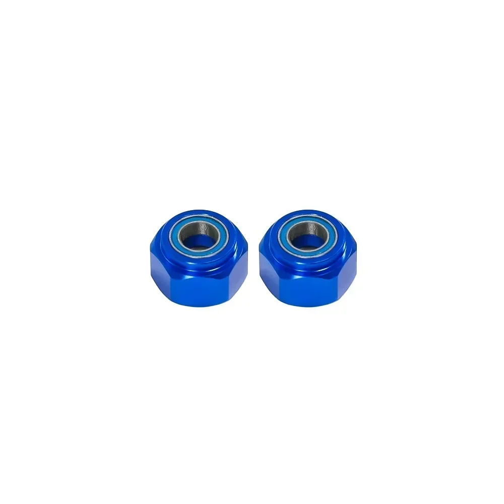 2 stuks Metalen Front 12mm Wiel Hex Hub Adapter voor Tamiya DT03 DT-03 1/10 RC Auto Upgrade Onderdelen accessoires