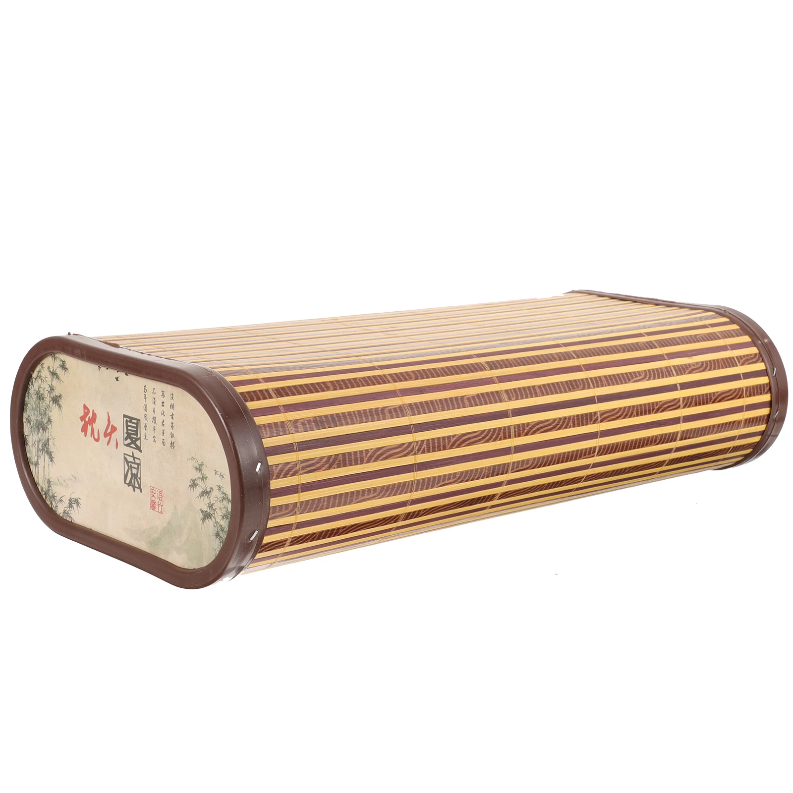 

Bamboo Pillow Hollow Cylinder Cooling Breathable Sweat Steam Room Pillow Ergonomic Support Relief Lumbar Pressure Hot Sleepers
