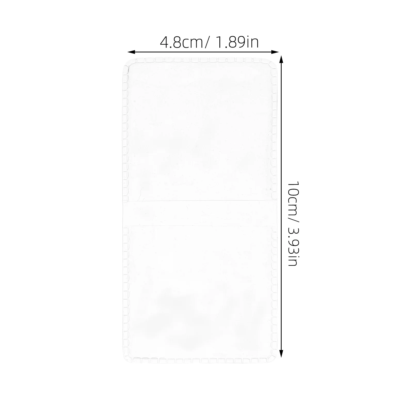 50Pcs Coin Storage Pouch Clear - Double-Sided PVC Coin Holder for Easy Access Viewing and Space Saving Arrangement