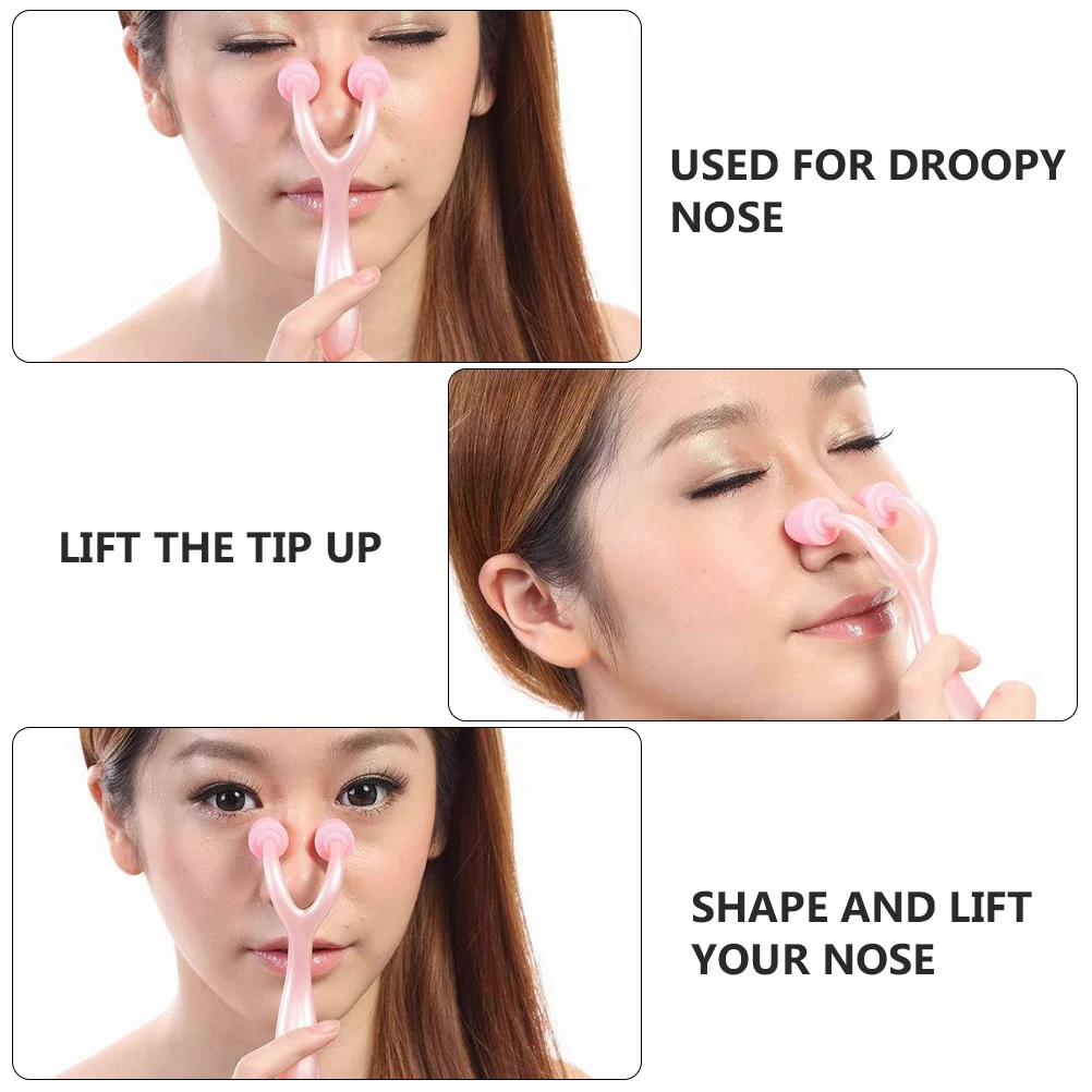 2 قطعة الأسطوانة الأنف لجسر الأنف تشكيل رفع الجمال الأنف أداة تدليك جهاز نحت الوجه عجلة عصا الاسترخاء قضيب #5
