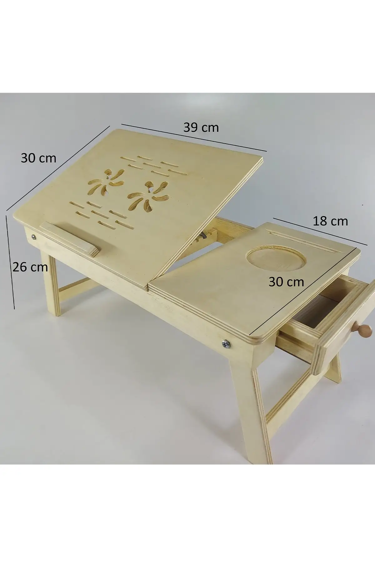Folding Laptop Notebook Stand And Stand Study Desk Breakfast Table Practical Easy
