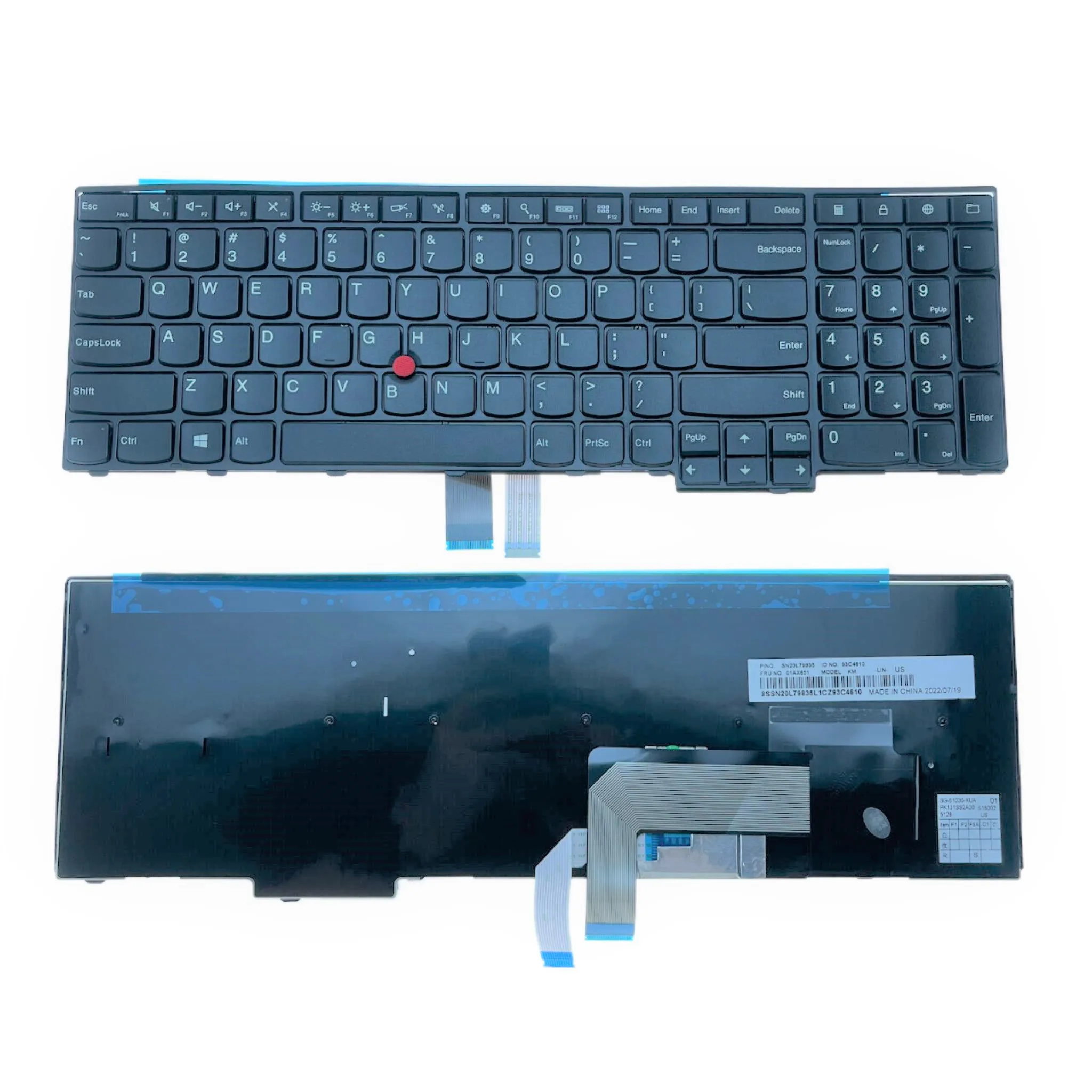 

Новая американская клавиатура для ноутбука Lenovo Thinkpad W540 W541 W550s T540 T540p T550 L540 Edge E531 E540 L570, замена ноутбука
