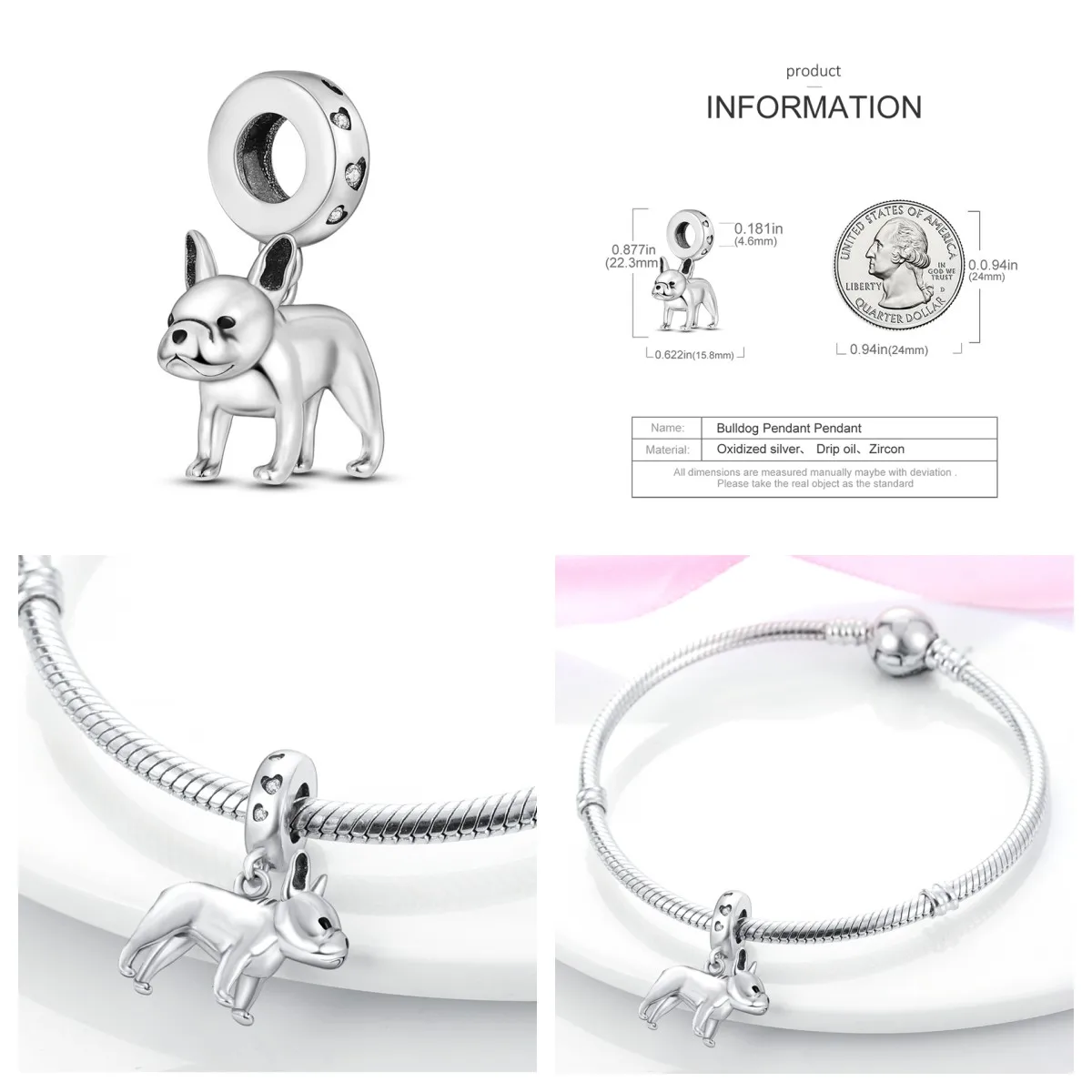 Fit Pan 925 Original Bracelet  Animal Series  Charm For Women Jewelry DIY Beads  New Items