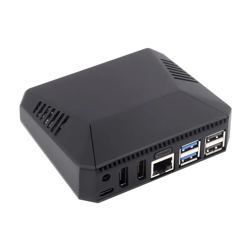 Плата Waveshare Argon ONE V3 из алюминиевого сплава для Raspberry Pi 5, встроенный охлаждающий вентилятор, опционально для M.2 NVME расширения слота, модель Pi5