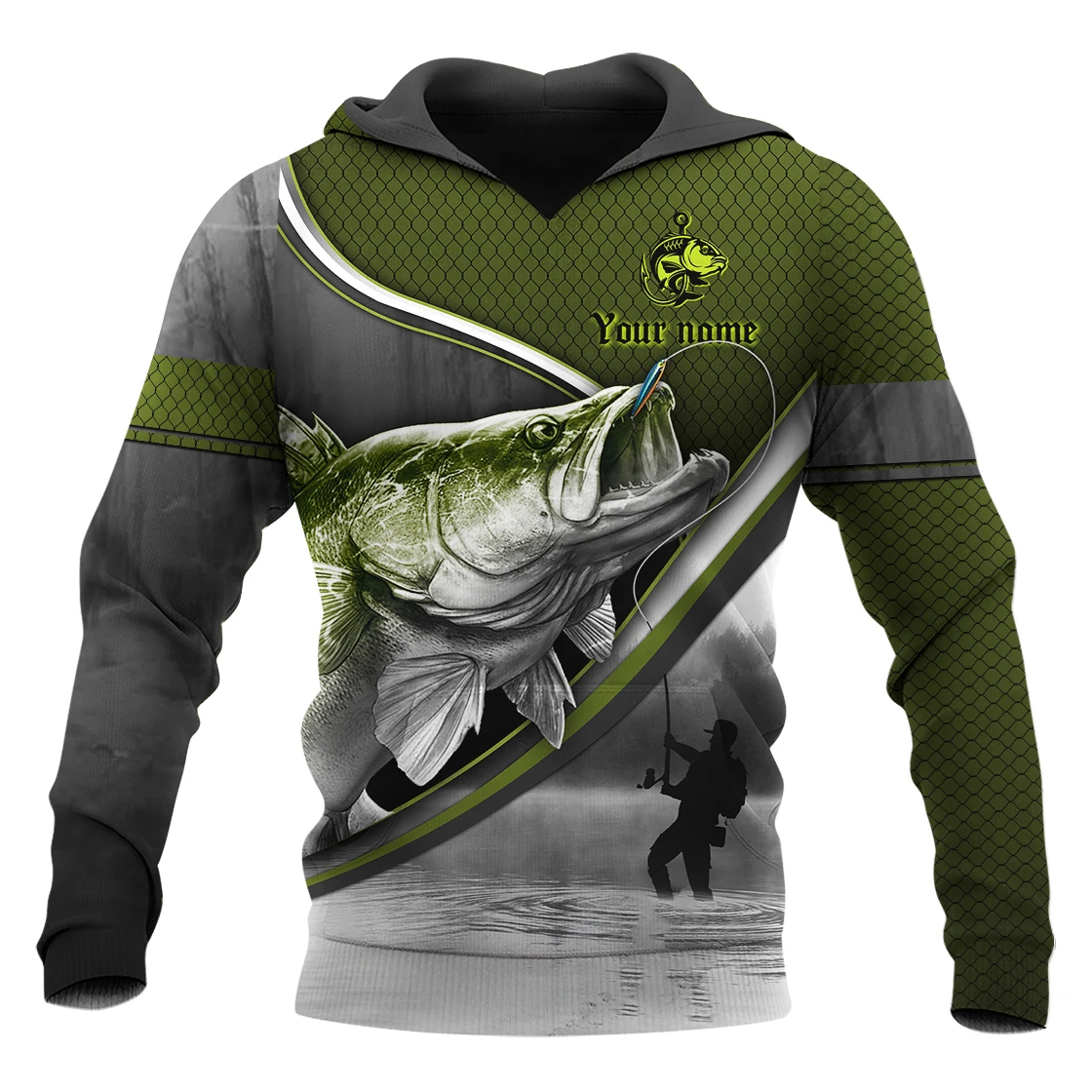 Fashion Northern Pike Fishing 3D Printed Men\'s Hoodie & Sweatshirt Autumn Unisex Hoodies Casual sportswear