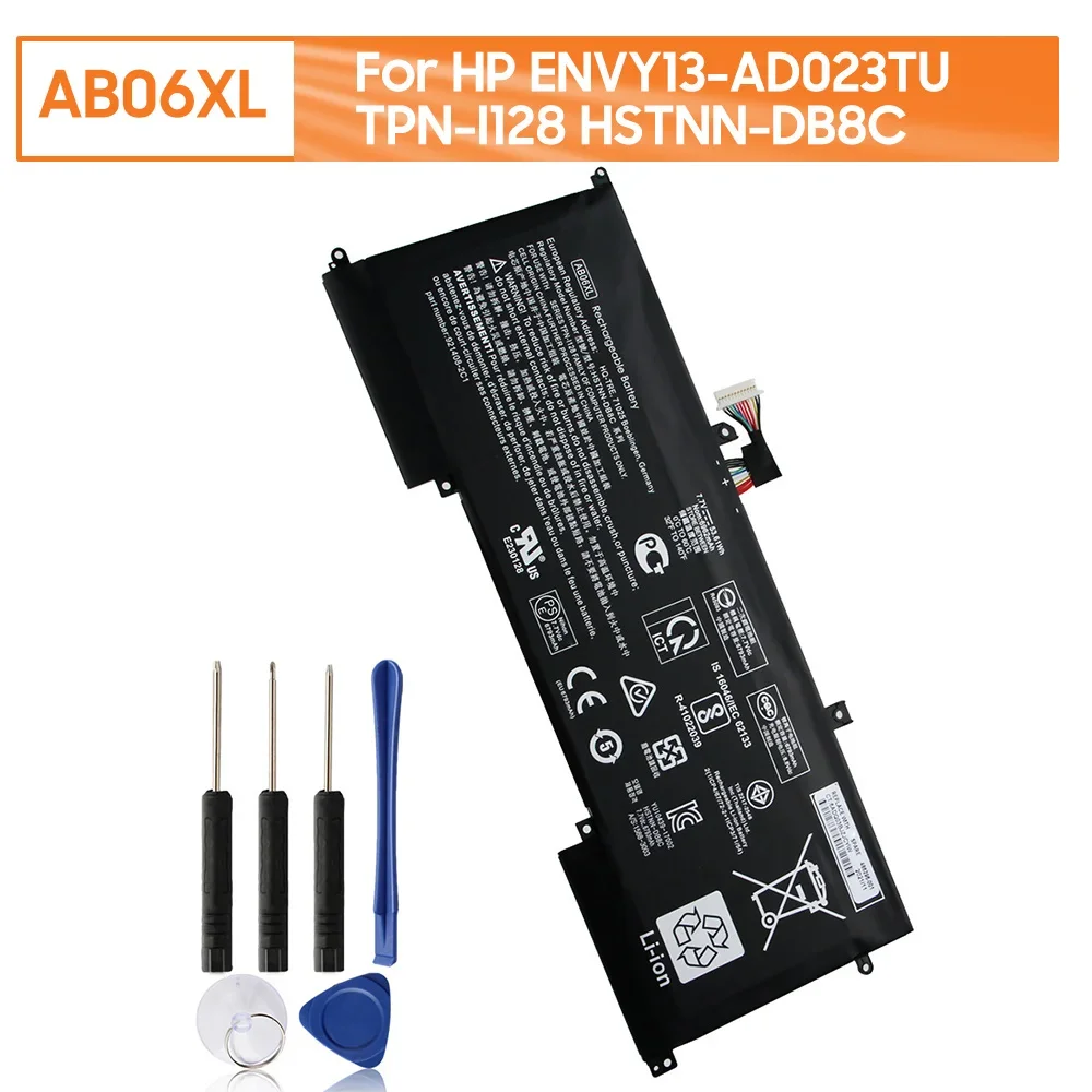 

Replacement Battery AB06XL For HP ENVY13-AD023TU HSTNN-DB8C TPN-I128 HSTNN-DB8C 6793mAh